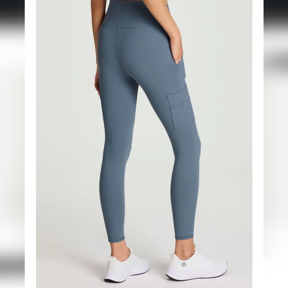 Avalanche Steel Blue Fleece Lined Leggings Size Xs — image 3 of 8